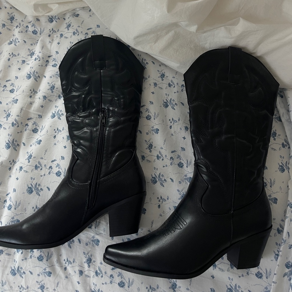 Justfab cowboy boots